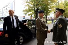 Policajné zabezpečenie návštevy veliteľa Spoločného veliteľstva spojeneckých síl NATO