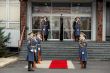 Uvítací ceremoniál pre ministra obrany Švédskeho kráľovstva