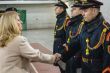 Prezidentka SR - hlavná veliteľka OS SR Zuzana Čaputová navštívila Čestnú stráž prezidenta SR