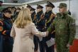 Prezidentka SR - hlavná veliteľka OS SR Zuzana Čaputová navštívila Čestnú stráž prezidenta SR