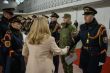 Prezidentka SR - hlavná veliteľka OS SR Zuzana Čaputová navštívila Čestnú stráž prezidenta SR
