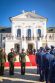 Ceremoniál pripínania stúh na bojové zástavy.