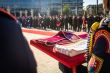 Ceremoniál pripínania stúh na bojové zástavy.