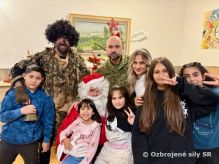 Nvteva, ktor vyarila smevy: Vojaci 11. brigdy vzdunch sl v Detskom domove Koliany