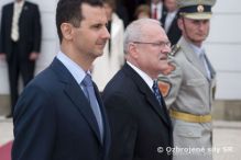 Sýrsky prezident navštívil Slovensko