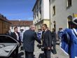Čestná stráž OS SR na stretnutí ministrov obrán krajín V4 a Ukrajiny