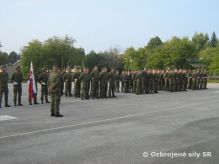 Slávnostný nástup ku Dňu Ozbrojených síl Slovenskej republiky
