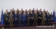 Generálmajor Vojtek na zasadnutí Vojenského výboru EÚ v Bruseli