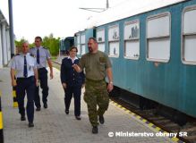 Železničná polícia na Lešti