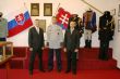 Členovia Pápežskej švajčiarskej gardy navštívili Čestnú stráž prezidenta Slovenskej republiky