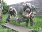 Zdravotn�cka pr�prava u Roty podpory velenia