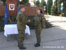 Odovzdanie funkcie velite�a Dopravn�ho pr�poru