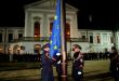 Slávnostné vztýčenie vlajky Európskej únie