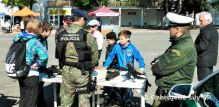 Vojenská polícia na výstave „Mladý tvorca 2015“