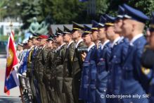 Oslavy dňa Ozbrojených síl Slovenskej republiky v Brezovej pod Bradlom