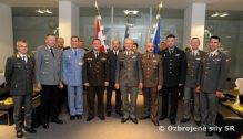 Veliteľ Veliteľstva posádky Bratislava na Medzinárodnej konferencii veliteľov posádok vo Viedni