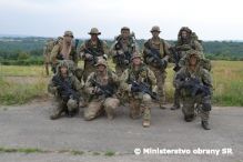 ISTAR s prieskumníkmi z Indiany počas SLOVAK WARTHOG