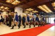 Čestná stráž Ozbrojených síl Slovenskej republiky drží stráž v Národnej Rade SR