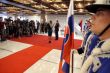 Čestná stráž Ozbrojených síl Slovenskej republiky drží stráž v Národnej Rade SR