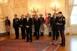 Novoročné prijatie príslušníkov ČS PSR u prezidenta SR