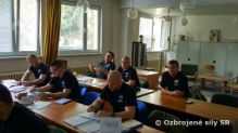 Riaditeľ VP na návšteve Vstupného odborného kurzu