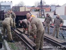 Výcvik vojsk v preprave po železnici