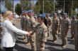 Vrchní predstavitelia UNFICYP prišli do Sektoru 4 odovzdať medaile za službu v operácii