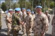 Vrchní predstavitelia UNFICYP prišli do Sektoru 4 odovzdať medaile za službu v operácii