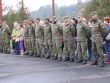 Slávnostný nástup pri príležitosti predstavenia personálnych zmien