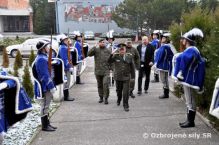 Návšteva náčelníka Generálneho štábu OS SR