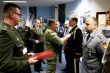Rozlúčka s vojenskými diplomatmi