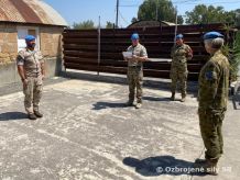Významné ocenenie veliteľky mierovej operácie UNFICYP pre príslušníka Vojenskej polície