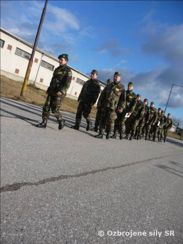 Odborný a Spoločný výcvik jednotky pred vyslaním do mierovej operácie UNFICYP